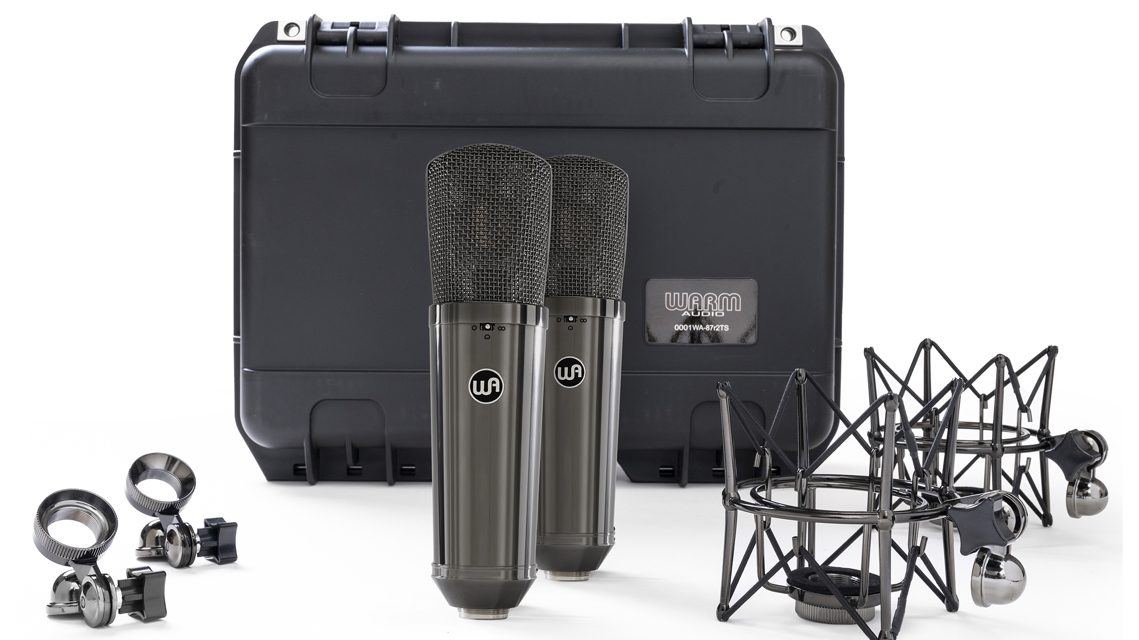 Warm Audio WA-87 R2 Titanium Microphones (Stereo Pair)