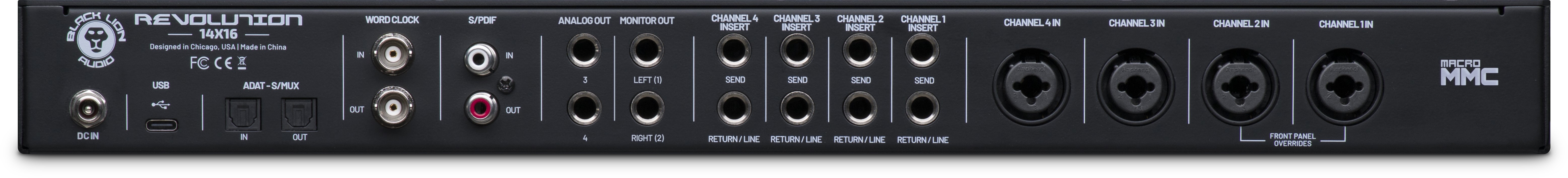 Black Lion Audio Revolution 14x16 Audio Interface