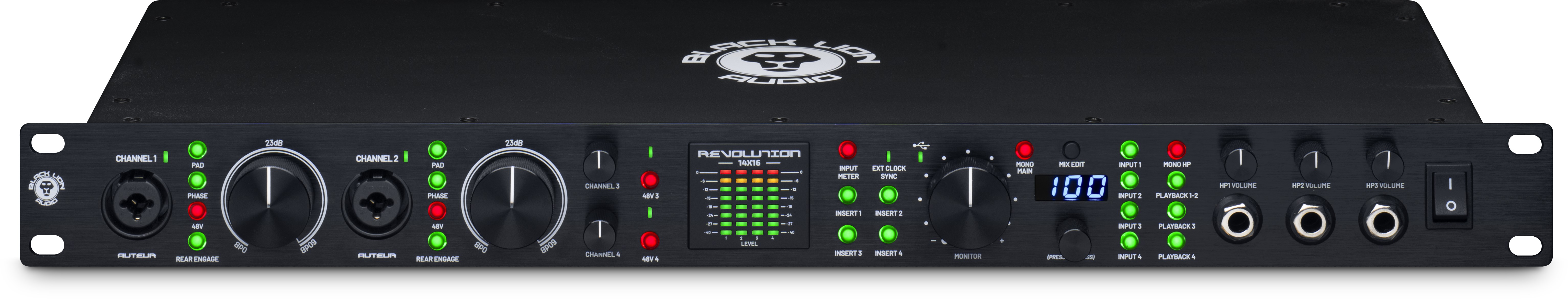 Black Lion Audio Revolution 14x16 Audio Interface