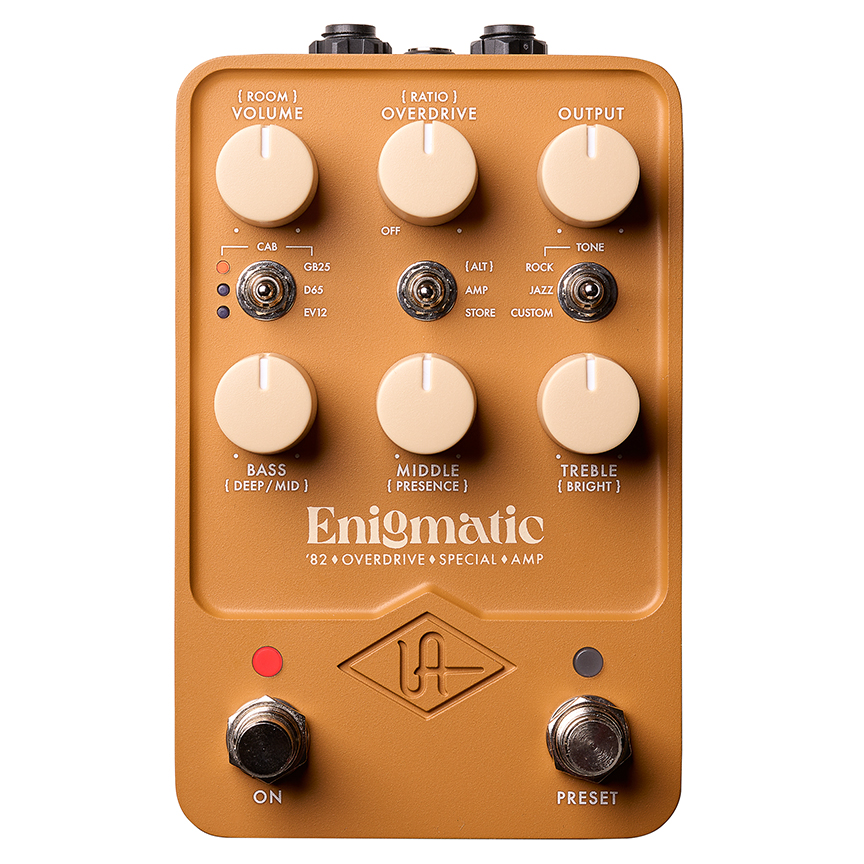 Universal Audio Enigmatic '82 Overdrive Special Amp Pedal